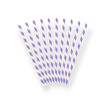 Picture of PAPER STRAWS LILAC 19.5CM